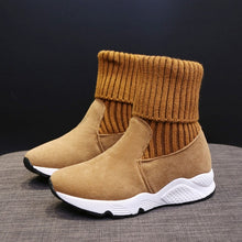 Load image into Gallery viewer, 2020 Fashion knitting Socks Sneakers Stretch Ankle Boots Woman